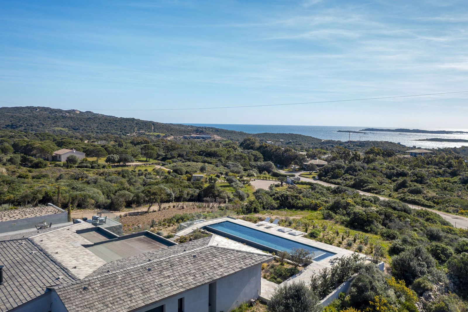 La villa de la réception